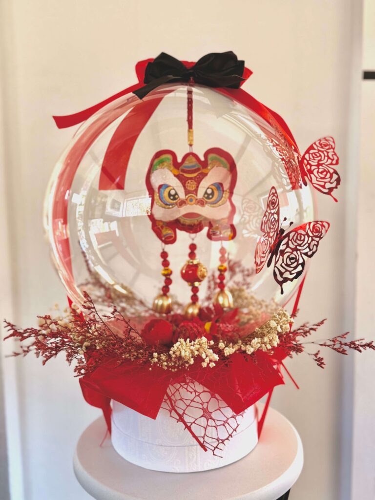 Bubble Bouquet mit chinesischem Drachen